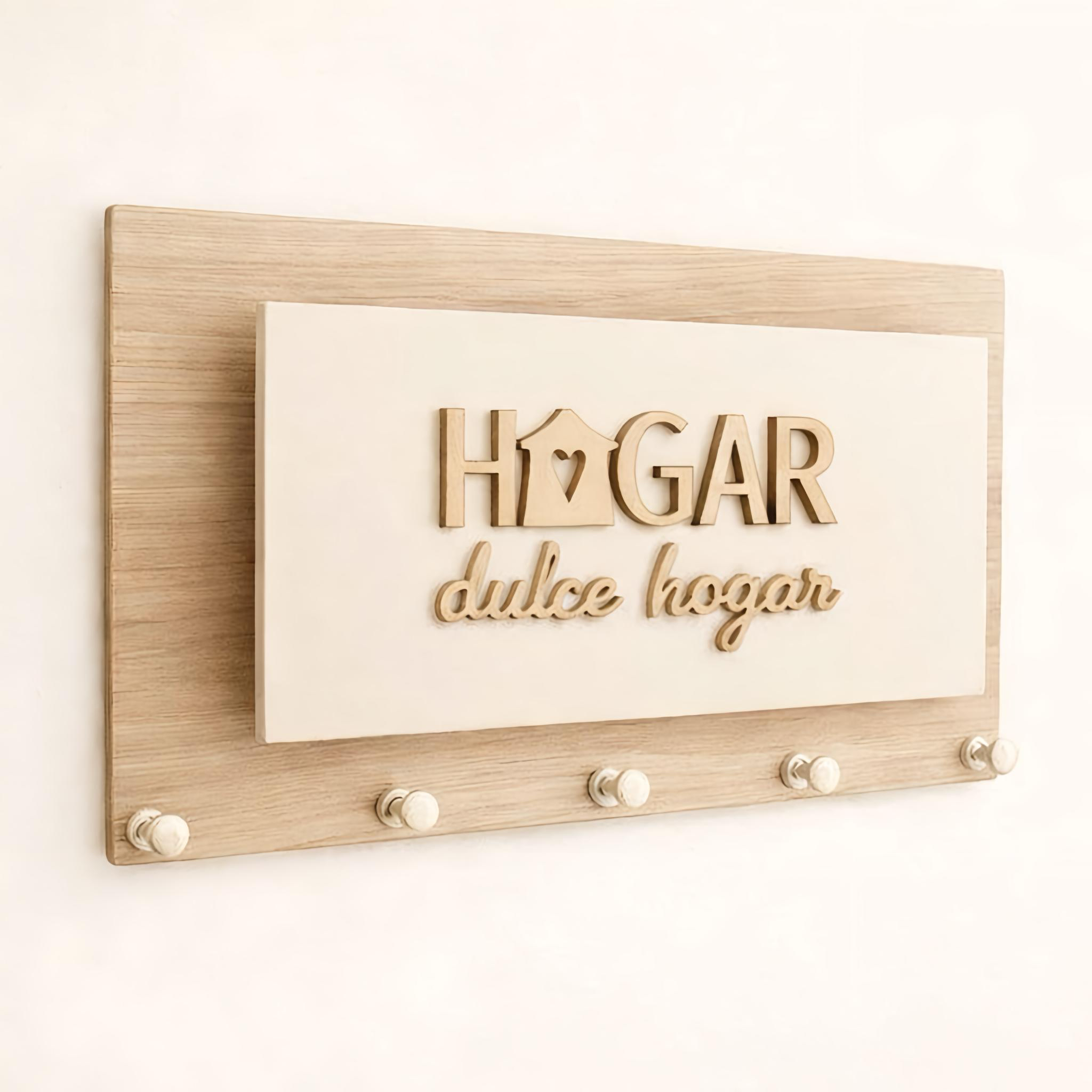 Portallaves de Pared: Hogar, dulce hogar